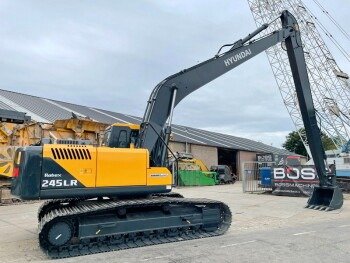 Hyundai R245LR Smart Plus excavator