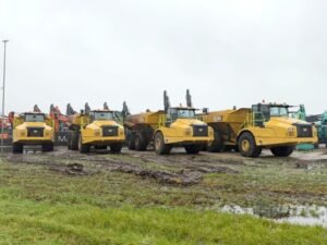 Caterpillar 745 articulated dump truck