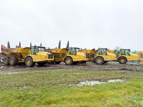 Caterpillar 745 articulated dump truck