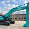 Buy Kobelco SK380XDLC-10 excavator online, Used Kobelco SK380XDLC-10 for sale, Kobelco large excavator, BuyHeavyMachines Kobelco excavator, Kobelco heavy machinery, EPA certified excavator, Extra hydraulic function excavator, Hammer lines excavator, High power Kobelco excavator, Reliable used crawler excavator