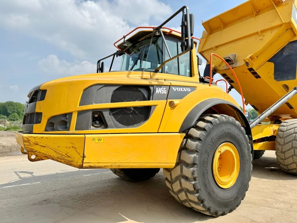 How to Export a Used Volvo A45G Dump Truck from Dubai to Africa and the GCC 