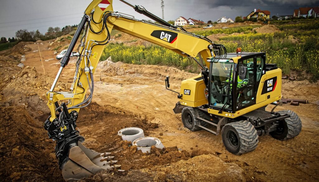 Wheel Excavator Rental Price in Paris 