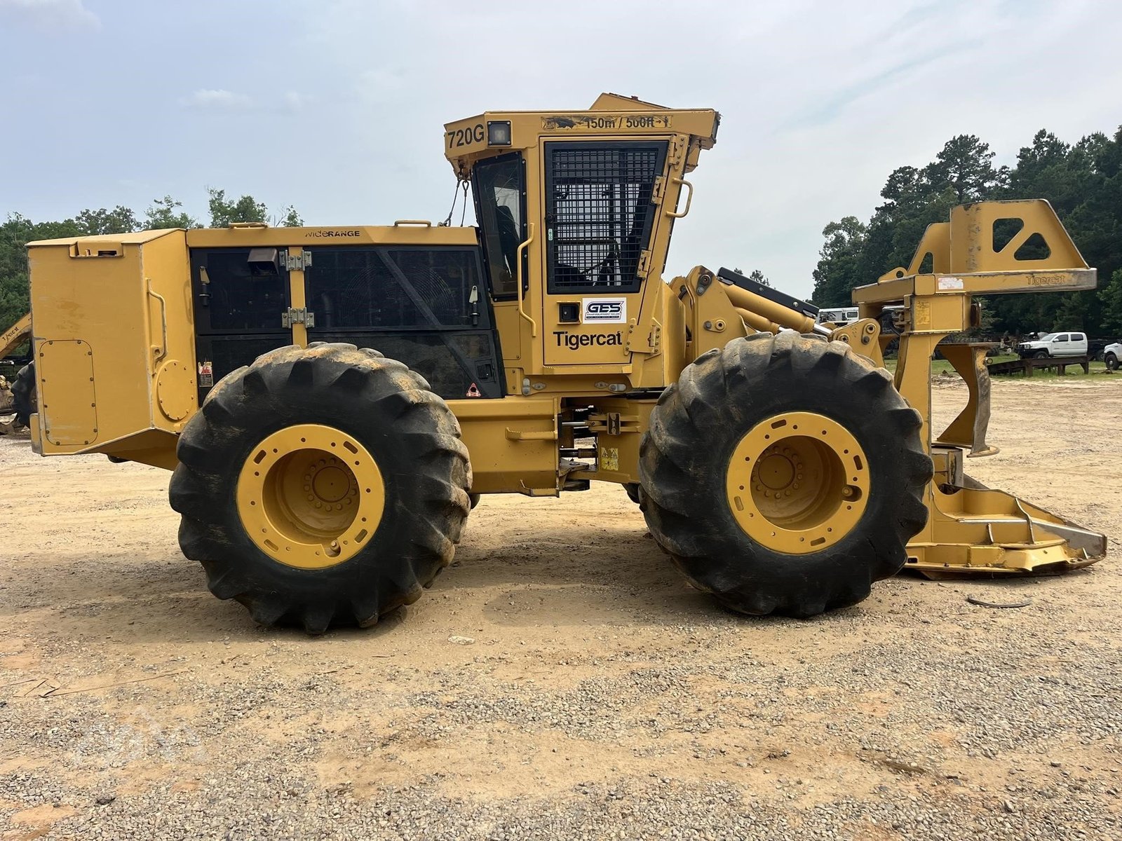 tigercat 720g wheel feller buncher for sale