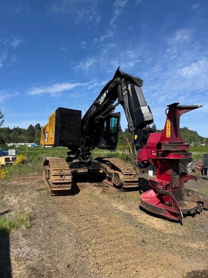 caterpillar 552 track feller buncher for sale