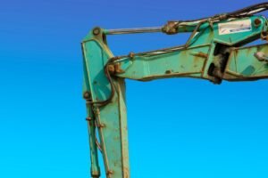 Hydraulic pumps cylinders and valves for excavators